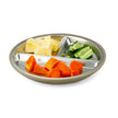 PandaEar 3 Pack Stainless Steel Baby Plates with Suction, Divided Toddler Plate for Baby Led Weaning Supplies, Non-Slip Suction Plates Baby Feeding Set, Dishwasher Safe (Blue/Green/Brown) 🍁 All In One Marketplace Canada