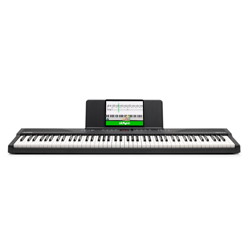 Alesis 88 Key Keyboard Piano with 480 Sounds, Speakers, USB MIDI, Carry-Bag, Stand, Headphones, Pedal and Piano Lessons for Beginners 🍁 All In One Marketplace Canada