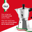 BIALETTI Moka Express 6-Cup Aluminum Stovetop Espresso Maker, Silver 🍁 All In One Marketplace Canada