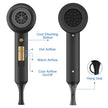Slopehill Professional Ionic Hair Dryer, Powerful 1800W Fast Drying Low Noise Blow Dryer with 2 Concentrator Nozzle 1 Diffuser Attachments for Home Salon Travel (Black) 🍁 All In One Marketplace Canada