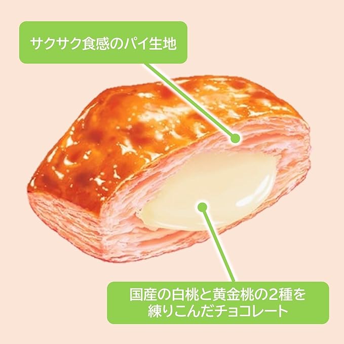 Lotte Pie No Mi Peach Tart (69G) [Best Before Date: 2025.01]