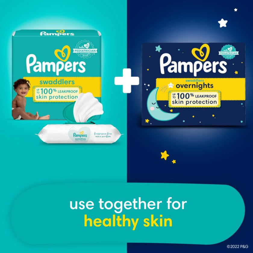Pampers Swaddlers Diapers, Size 1, Absorbent, Keeps Baby Dry and Comfortable, Skin Safe Disposable Baby Diaper, 1 Pack (Count of 160) 🍁 All In One Marketplace Canada