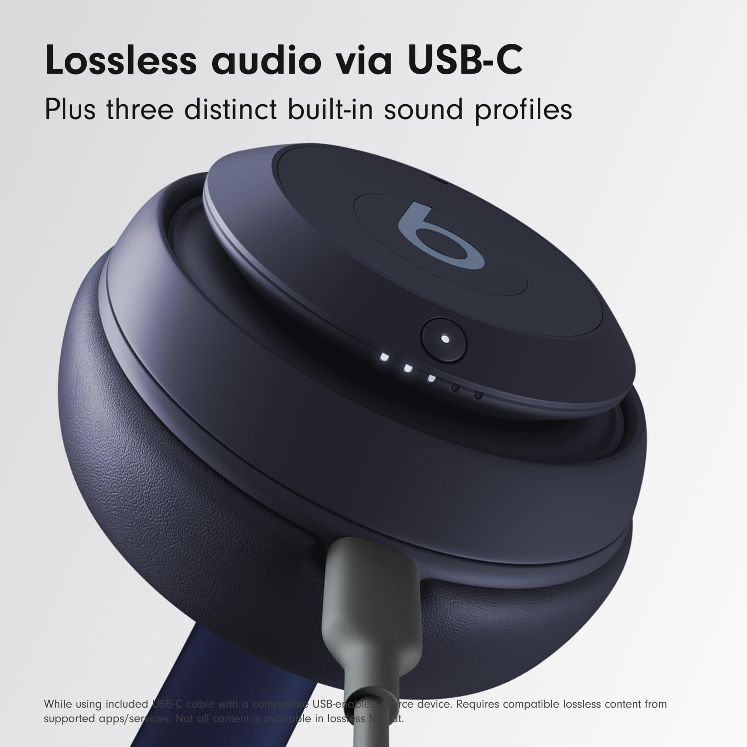 Beats Studio Pro - Wireless Bluetooth Noise Cancelling Headphones - Personalized Spatial Audio, USB-C Lossless Audio, Apple & Android Compatibility, Up to 40 Hours Battery Life - Navy 🍁 All In One Marketplace Canada