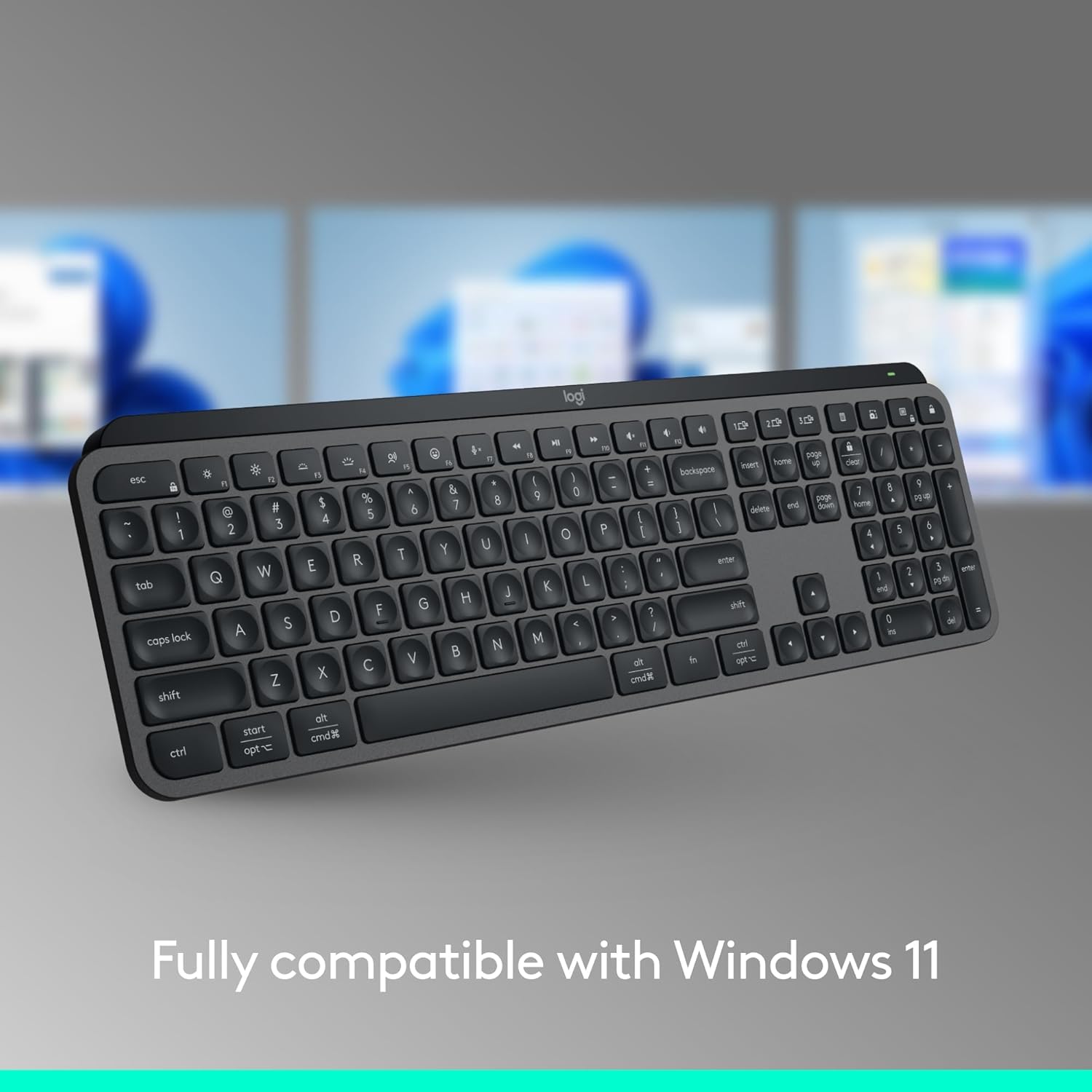 Logitech MX Keys S Wireless Keyboard, Low Profile, Fluid Precise Quiet Typing, Programmable Keys, Backlighting, Bluetooth, USB C Rechargeable, for Windows PC, Linux, Chrome, Mac - Graphite 🍁 All In One Marketplace Canada