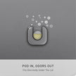 simplehuman All-Natural Odor-Absorbing System, Odorsorb Pod Refill, 4 Pods, Fit inside Close-lid Trash Cans 🍁 All In One Marketplace Canada