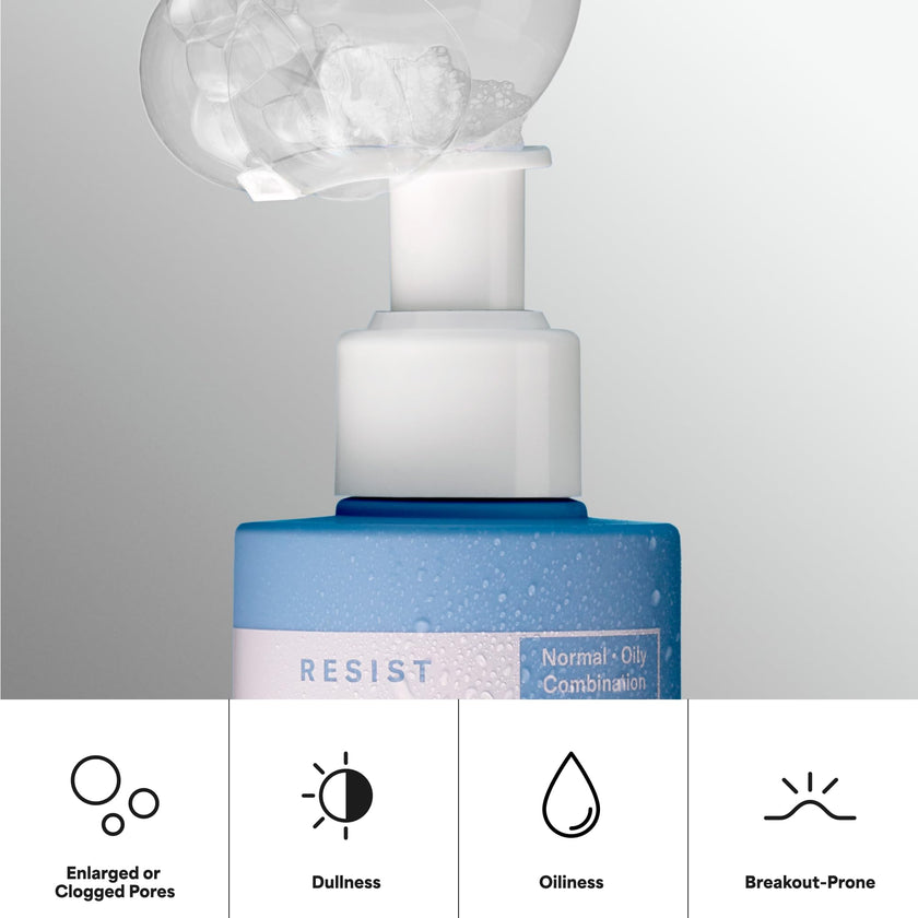 Paula's Choice RESIST Perfectly Balanced Foaming Cleanser, Hyaluronic Acid & Aloe, Anti-Aging Daily Face Wash, for Enlarged Pores & Oily Skin, Fragrance-Free, 190 mL 🍁 All In One Marketplace Canada