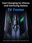 UGREEN 130W Car Charger USB C Fast Charger (with 100W USB C Cable) PD3.0 QC4.0 PPS Fast Charging Car Adapter Compatible with, MacBook, iPhone 17 16 15 14 Pro Max, Galaxy S25 S24 Ultra, iPad 🍁 All In One Marketplace Canada