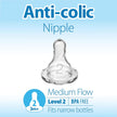 Dr. Brown's Original Nipple, Level 2 (3m+), (6 Count) 🍁 All In One Marketplace Canada
