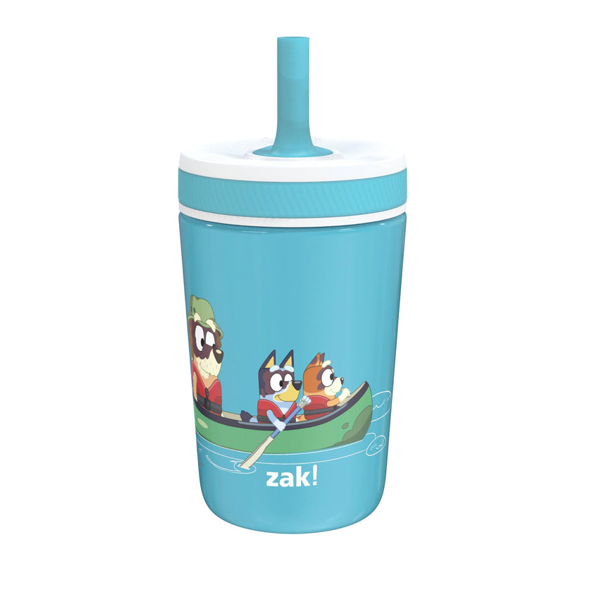 Zak Designs Bluey Kelso 12oz Stainless Steel Leak-Proof Toddler Straw Cup 🍁 All In One Marketplace Canada