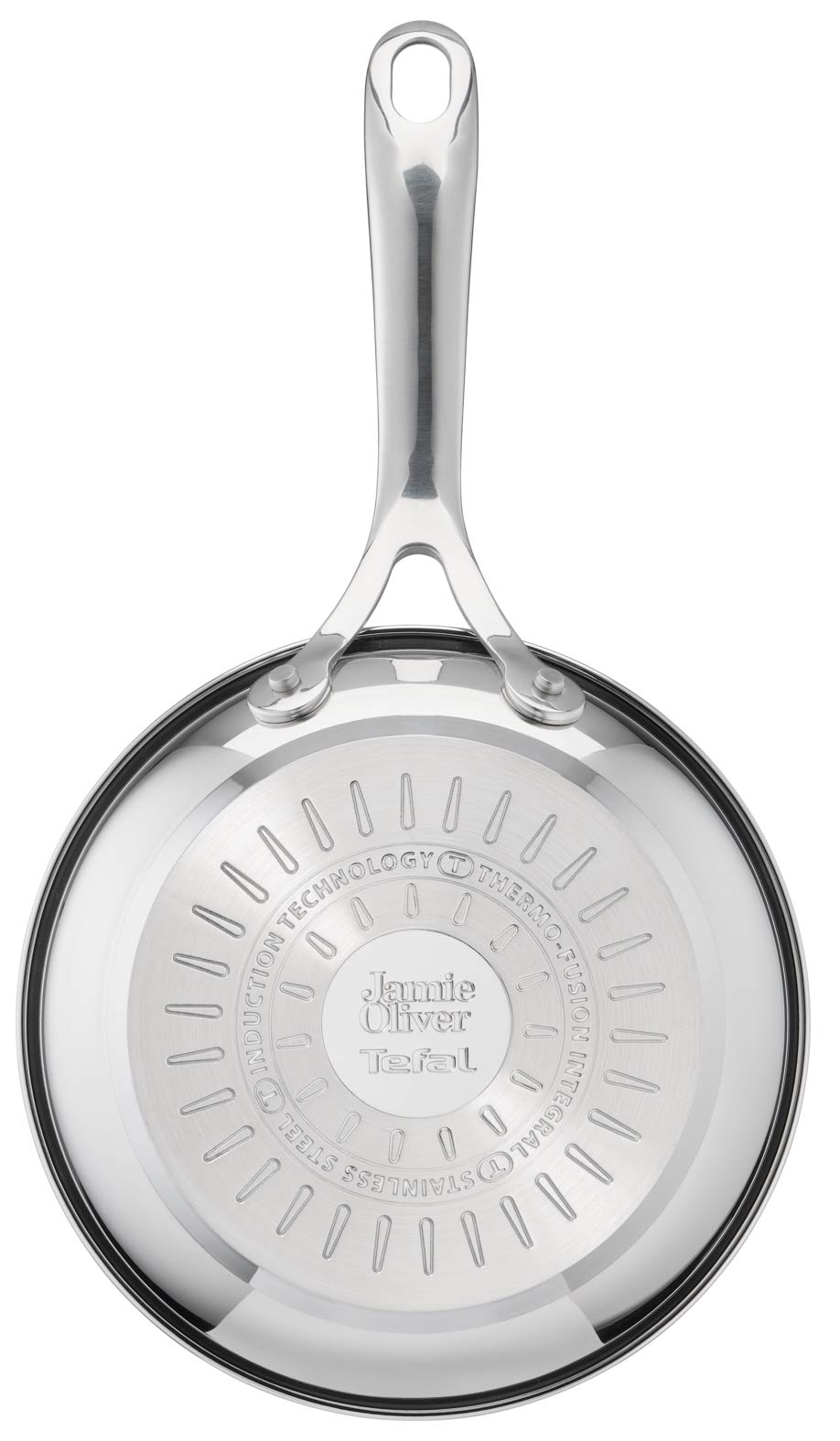 Jamie Oliver by Tefal Cooks Direct, Stainless Steel Pan Set, Frying Pans Nonstick Set 3 Pcs (20/24/28cm) (8/9/11 Inches), Induction Cookware with Even Heating 🍁 All In One Marketplace Canada