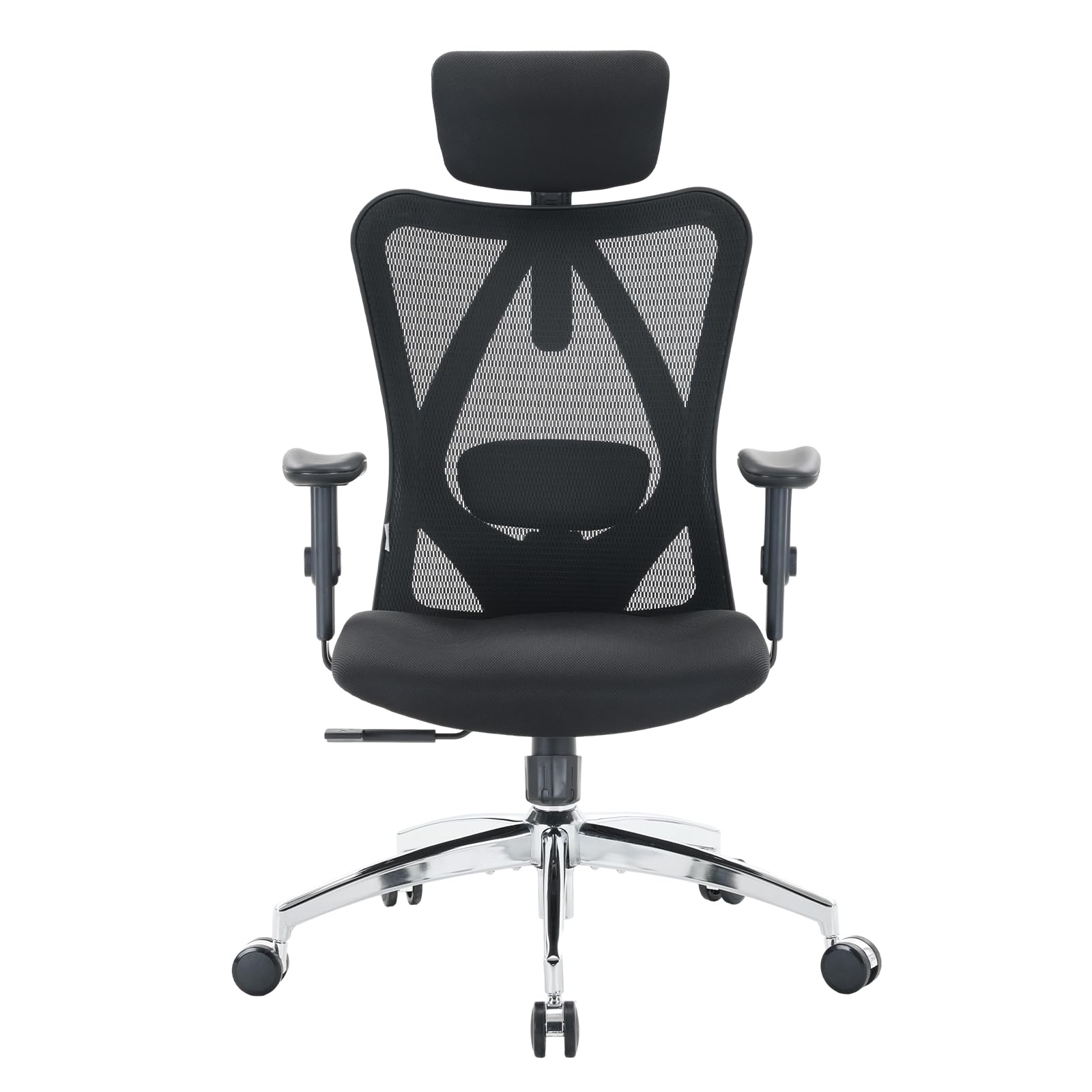 SIHOO Ergonomic Office Chair Computer Chair Desk Chair, Adjustable Headrests Chair Backrest and Armrest's Mesh Chair (Black) 🍁 All In One Marketplace Canada