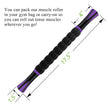 Muscle Roller, Massage Roller Stick for Athletes, Help Reducing Muscle Soreness Cramping Tightness Leg Arms Back Calves Muscle Massager(Purple) 🍁 All In One Marketplace Canada