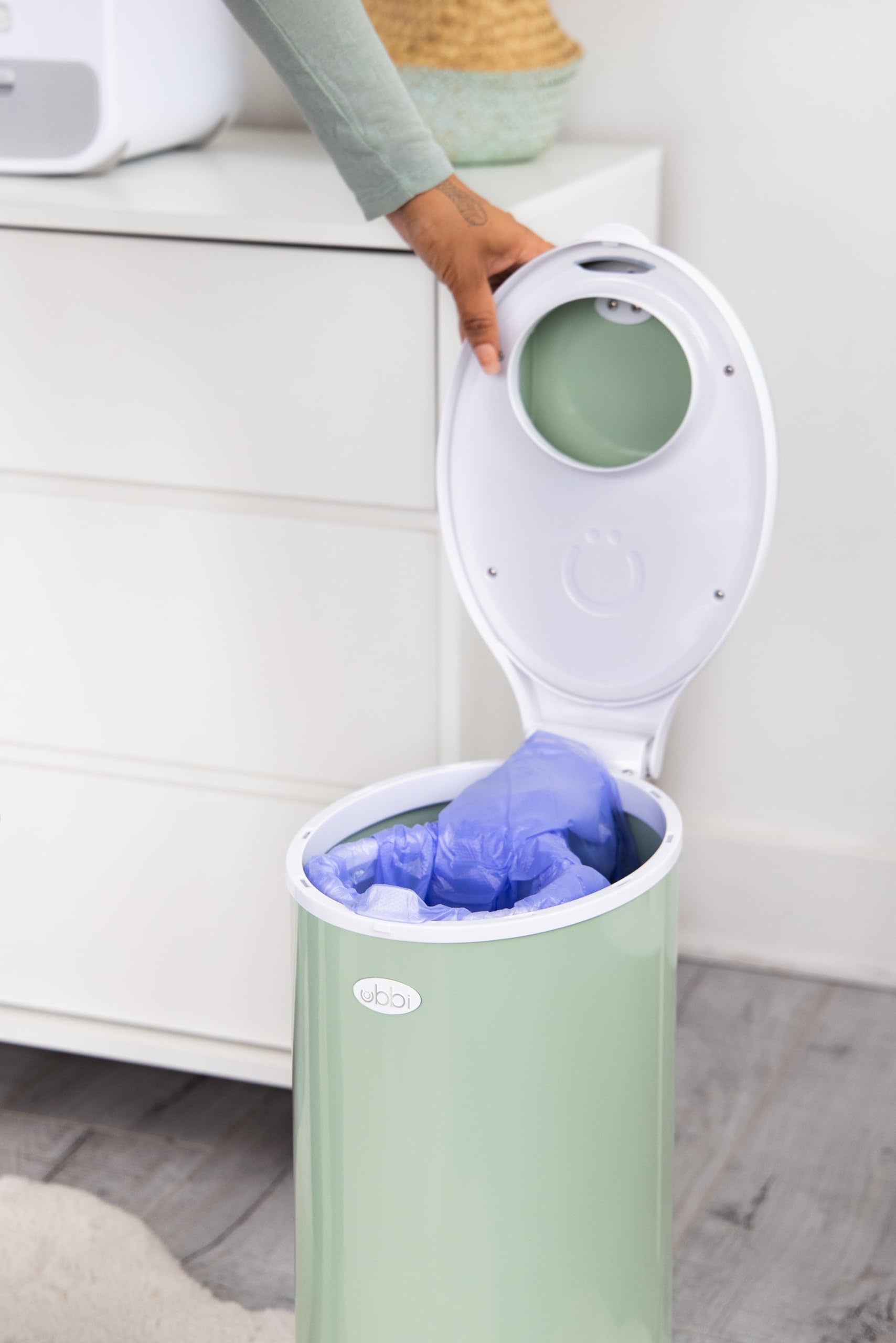 Ubbi Disposable Diaper Pail Plastic Bags, Value Pack, 75 Count, 13-Gallon Bags 🍁 All In One Marketplace Canada