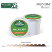 Green Mountain Coffee Half-Caff, Decaf, Medium/Dark Roast Coffee, 24 count 🍁 All In One Marketplace Canada