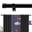 Extra Long Curtain Rods for Windows 28 to 144 inch, 1