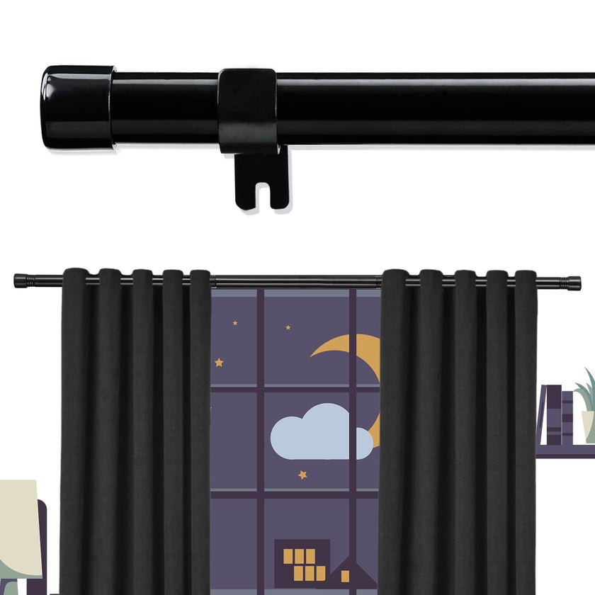 Extra Long Curtain Rods for Windows 28 to 144 inch, 1