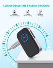 WOCBUY Bluetooth Car Adapter, 3.5mm AUX Bluetooth Receiver for Music Streaming, Wireless Music Audio Adapter with Built-in Mic, Home Stereo, Speakers (Handsfree Car Kits, 16H Playtime, Dual Link) 🍁 All In One Marketplace Canada