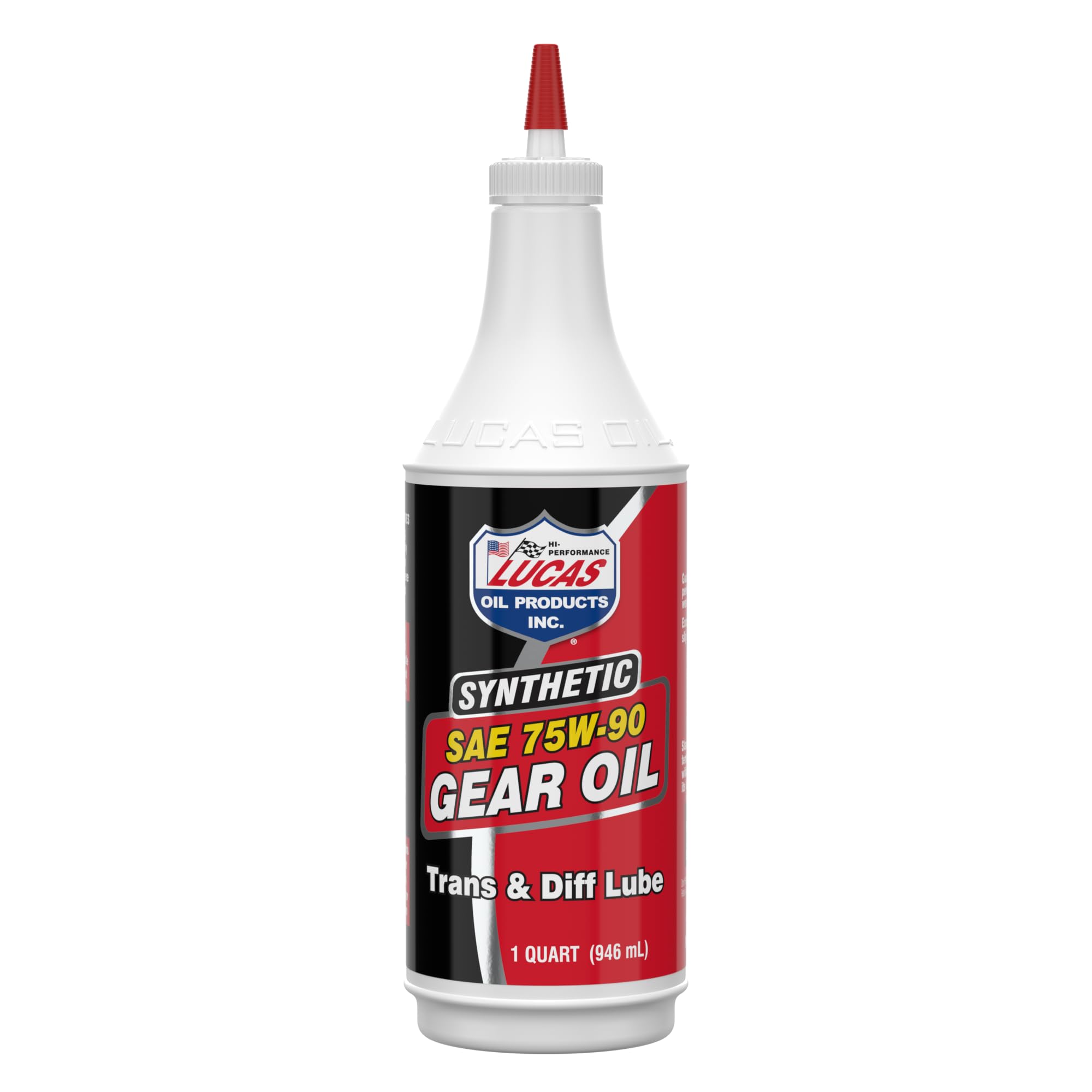 Lucas Oil 10047 SAE 75W-90 Synthetic Transmission and Differential Lube -, Clear, 1 Quart (32 Ounces) 🍁 All In One Marketplace Canada