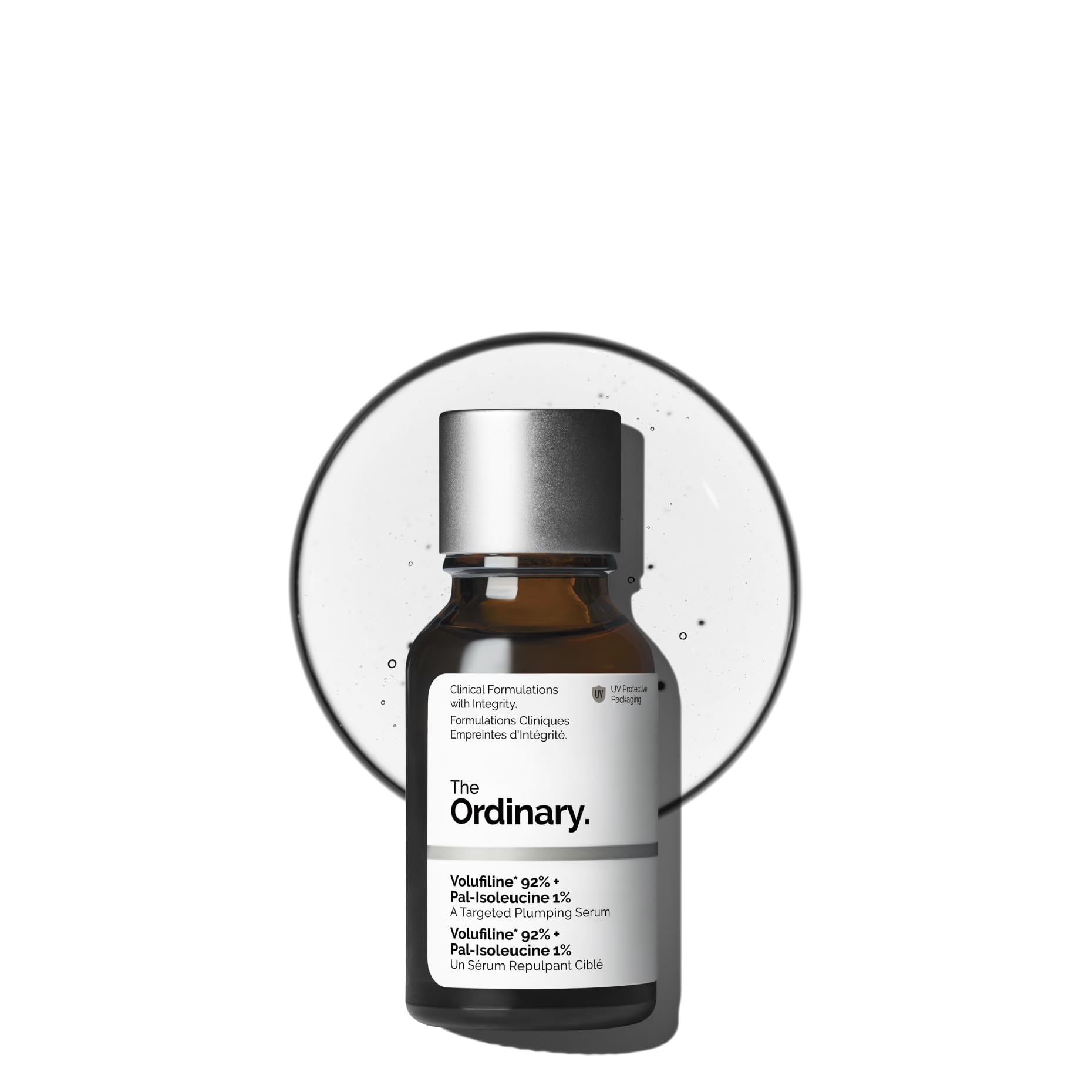 The Ordinary Volufiline 92% + Pal-Isoleucine 1% Plumping Anhydrous Serum, Facial Skincare for Loss of Volume, 15 ml 🍁 All In One Marketplace Canada