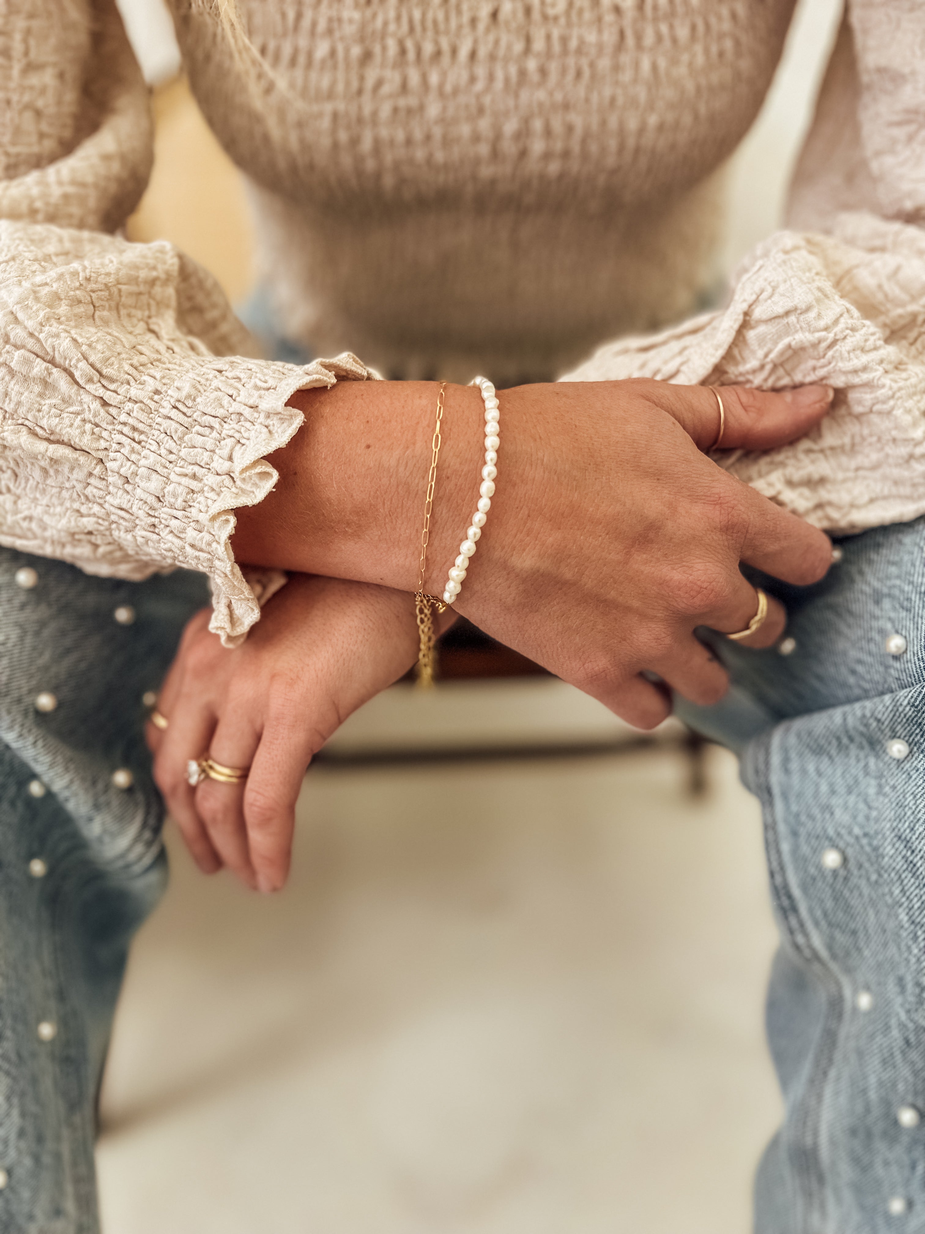 The Willow Paperclip Chain Bracelet