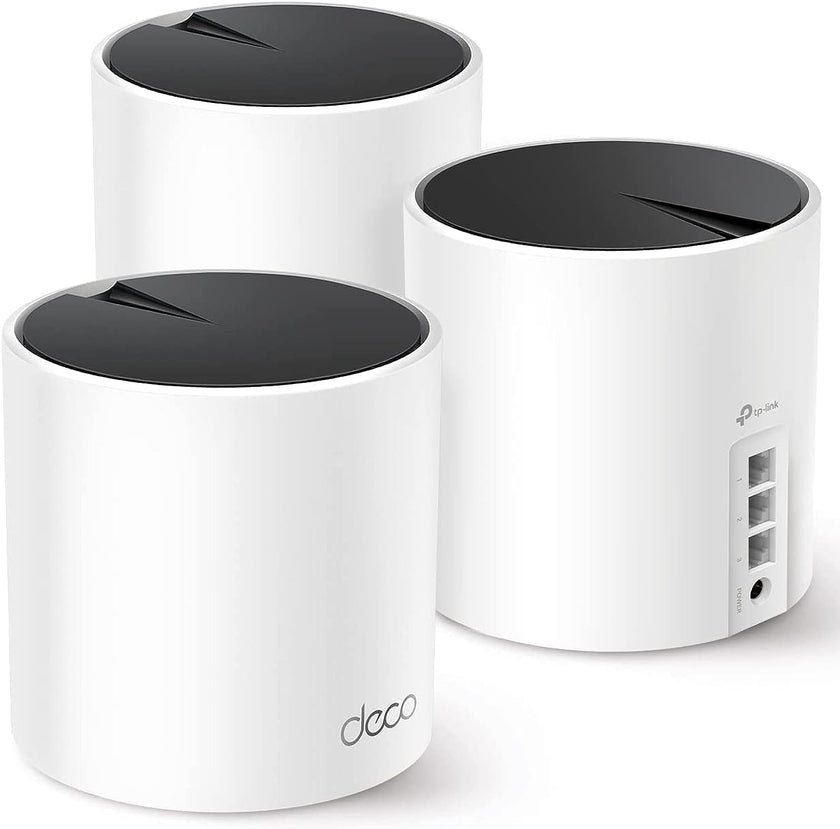 TP-Link Deco AX3000 WiFi 6 Mesh System(Deco X55) - Covers up to 6,500 Sq.Ft., Replaces Wireless Router and Extender, 3 Gigabit Ports per Unit, Supports Ethernet Backhaul,3-Pack 🍁 All In One Marketplace Canada