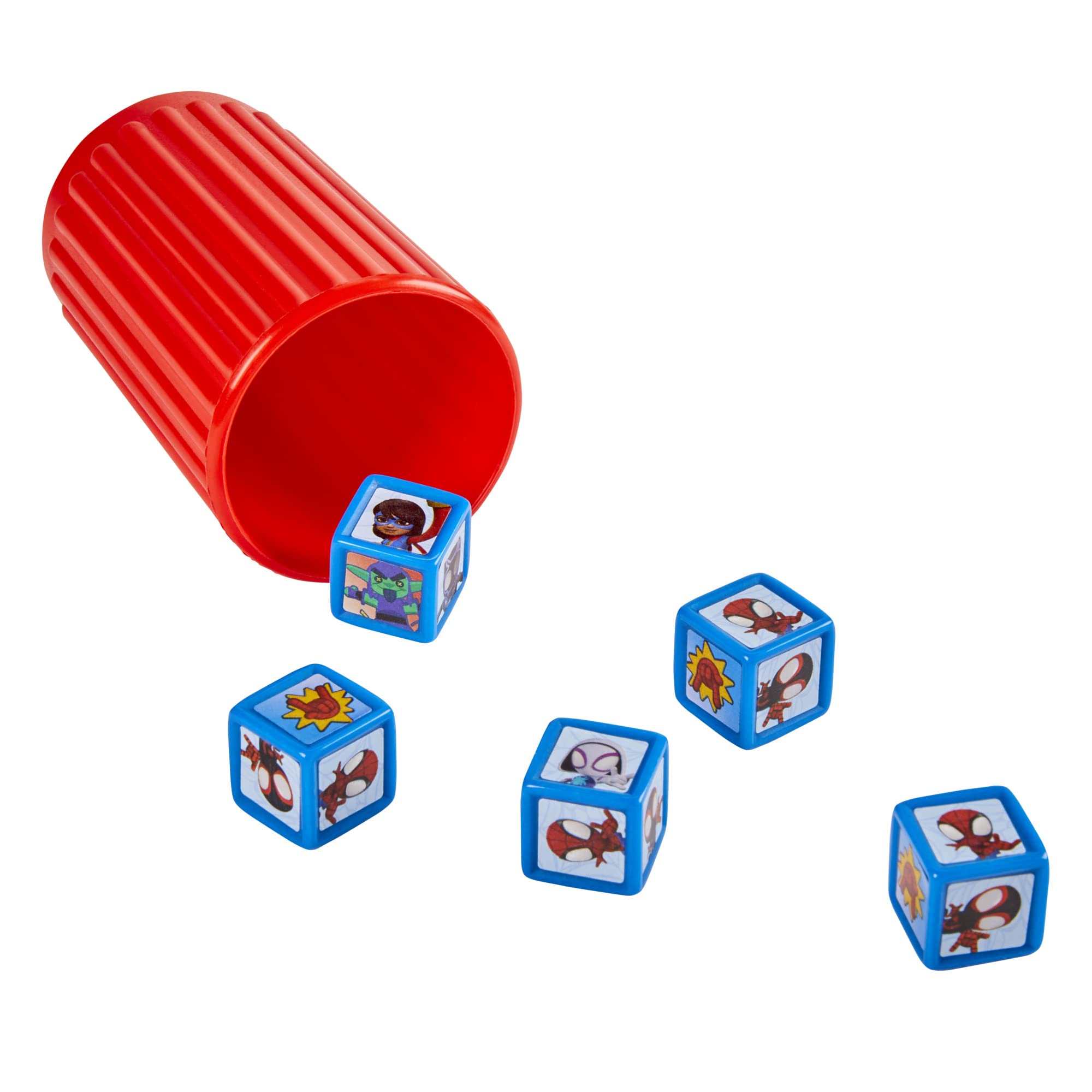 Hasbro Yahtzee Jr.: Marvel Spidey and His Amazing Friends Edition Board Game for Kids Ages 4 and Up, Counting and Matching Game for Preschoolers, English 🍁 All In One Marketplace Canada