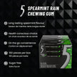 5 GUM, Spearmint-Rain Flavoured Sugar Free Chewing Gum, 15 Sticks, 10 Packs 🍁 All In One Marketplace Canada