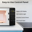 COMFEE' CM-M201K(BK) Countertop Microwave Oven with Express Cook, 6 Preset Menus and Kitchen Timer, 20L, 700W, Black 🍁 All In One Marketplace Canada