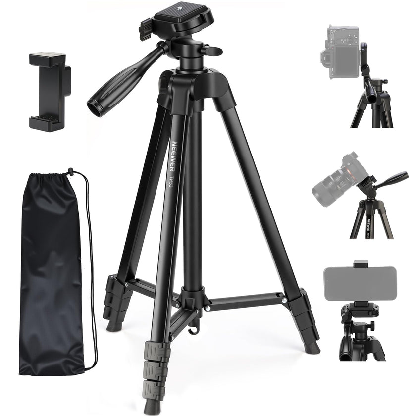 NEEWER Entry Level Version TP53 Tripod for Cell Phone & Camera, Metal 🍁 All In One Marketplace Canada