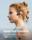 Shokz (AfterShokz) OpenMove - Open-Ear Bluetooth Sport Headphones - Bone Conduction Wireless Earphones - Sweatproof for Running and Workouts, with Sticker Pack (Grey) 🍁 All In One Marketplace Canada
