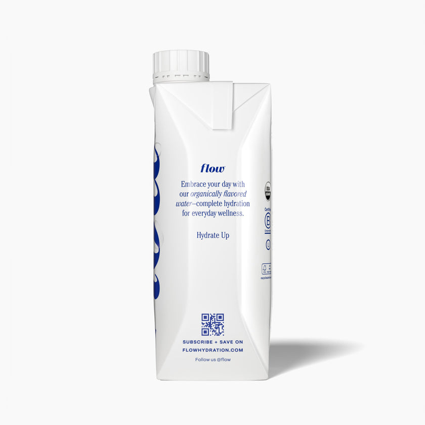 Flow Artesian Mineral Spring Water, Peach + Blueberry, 500 ml, 12 Pack 🍁 All In One Marketplace Canada