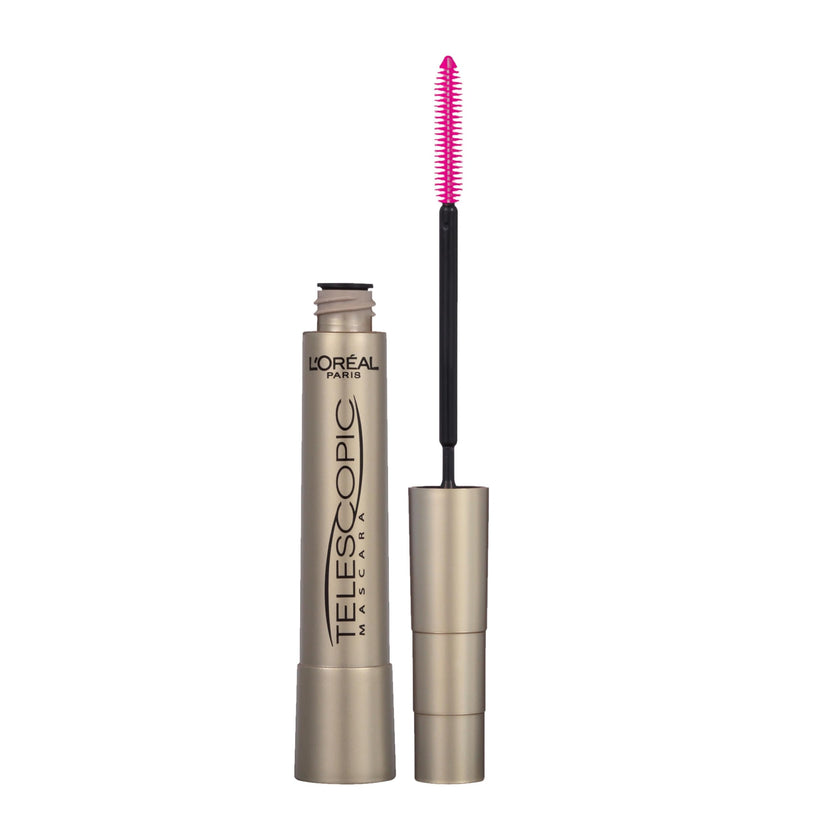 L’Oréal Paris Telescopic Mascara, Eyelash Lengthening Mascara, Unique Non-Clumping Formula Delivering Intense Length For Sensitive Eyes, Black, 8 ml 🍁 All In One Marketplace Canada
