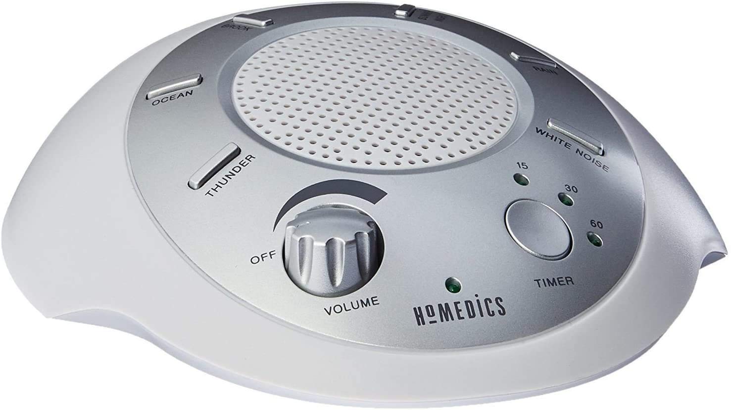 Homedics White Noise Sound Machine, Ambient Sleep Aid, Travel Friendly, 6 Relaxing Nature Sounds, Portable Soothing Relaxation Device for Home, Office, Nursery, Baby, Adults, with Timer 🍁 All In One Marketplace Canada