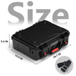 MEKEET Starlink Mini Case, IP67 Waterproof Hard case Fits Star Link Mini Dish, Portable Shoulder Dual Carry Options with Precision Cut Foam for Starlink Accessories,Ideal for Travel and Camping 🍁 All In One Marketplace Canada