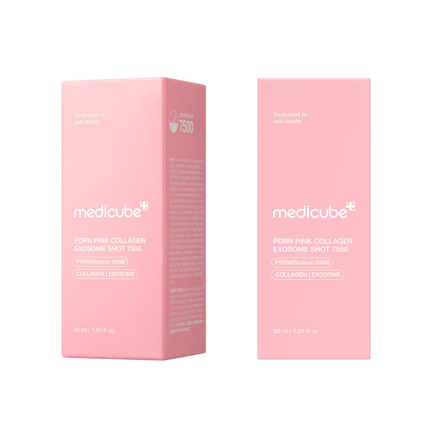 medicube PDRN Pink Collagen Exosome Shot Serum 7,500 PPM | Liquid Skin Booster | Exosome, Salmon DNA PDRN, Spicules | Uneven Skin Tone, Pore Care, Texture | Korean Skin Care 1.01 fl.oz 🍁 All In One Marketplace Canada
