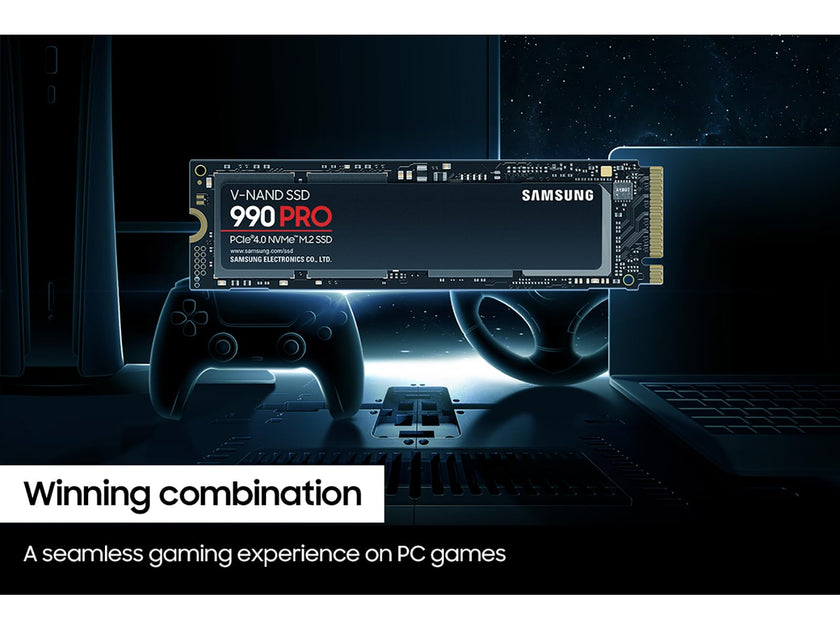 SAMSUNG 990 PRO SSD 2TB PCIe Gen4 NVMe M.2 Internal Solid State Hard Drive, Upto 7,450MB/s, Fast Speed for Gaming Heat Control, Direct Storage and Memory Expansion, MZ-V9P2T0B/AM [Canada Version] 🍁 All In One Marketplace Canada