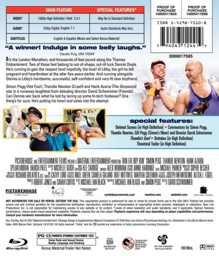 Run Fat Boy Run - Blu-Ray