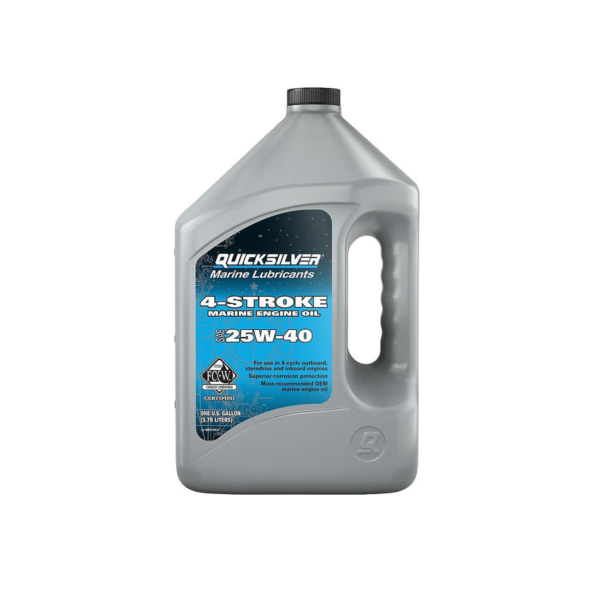 Quicksilver 25W-40 Marine Engine Oil, 1 Gallon 🍁 All In One Marketplace Canada
