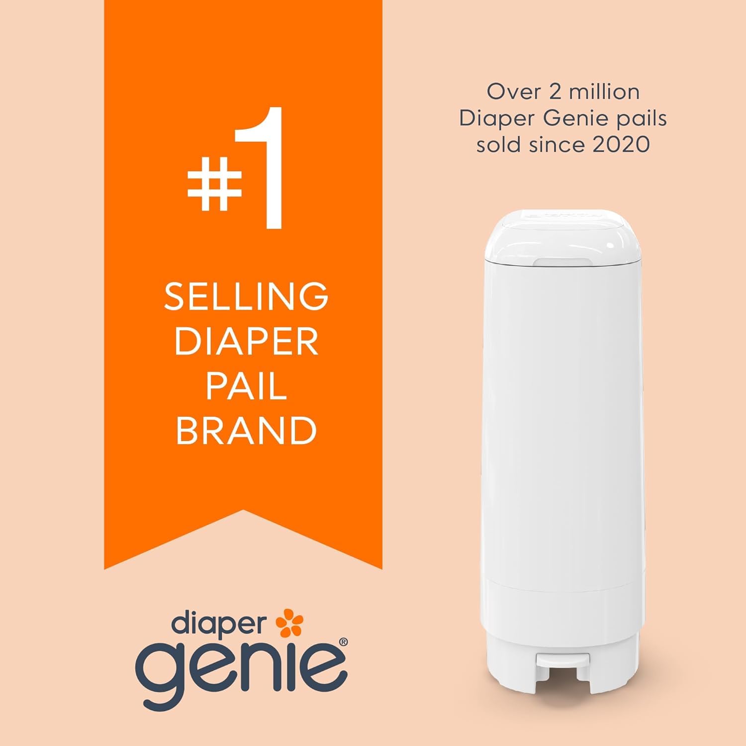 Diaper Genie Easy Roll Refill with 30 Bags - Refill for Diaper Genie Signature, Platinum, Essence Pails - Holds up to 1,410 Newborn Diapers, Blue, 1-Pack 🍁 All In One Marketplace Canada