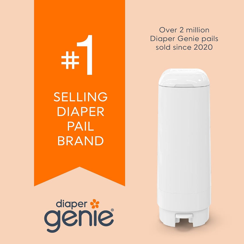 Diaper Genie Easy Roll Refill with 30 Bags - Refill for Diaper Genie Signature, Platinum, Essence Pails - Holds up to 1,410 Newborn Diapers, Blue, 1-Pack 🍁 All In One Marketplace Canada