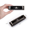 JDR Harmonica C, Blues armonica Key of C 10 Hole 20 Tone with Case Mouth Organ Standard Diatonic for Kids Beginner Adults Professional Player Teacher Parents Students Black New Year Gift 🍁 All In One Marketplace Canada