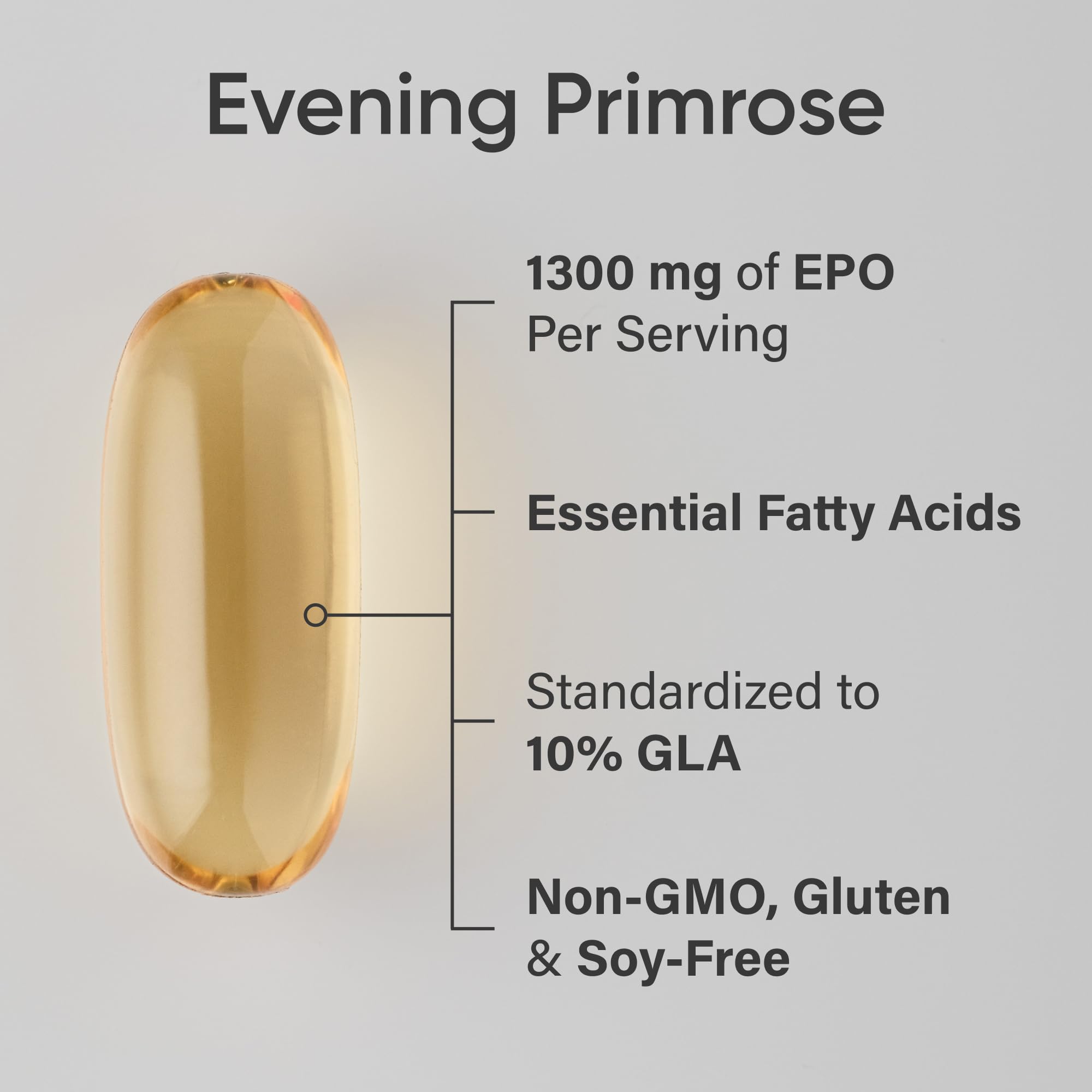 Sports Research® Evening Primrose Oil with GLA - Cold Pressed Primrose Oil supporting Women's Health - Hexane Free · Non-GMO · Gluten Free - 120 Count Softgels 🍁 All In One Marketplace Canada