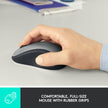 Logitech M310 Wireless Mouse, 2.4 GHz with USB Nano Receiver, 1000 DPI Optical Tracking, 18 Month Battery, Ambidextrous, Compatible with PC, Mac, Laptop, Chromebook - Silver 🍁 All In One Marketplace Canada