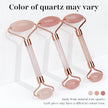 BAIMEI IcyMe Rose Quartz Roller & Gua Sha Set, Cooling Face Roller for Depuffing & Lymphatic Massage, Sculpting Tool for Face, Eyes & Neck, Smooth Skincare Gift for Women and Men 🍁 All In One Marketplace Canada