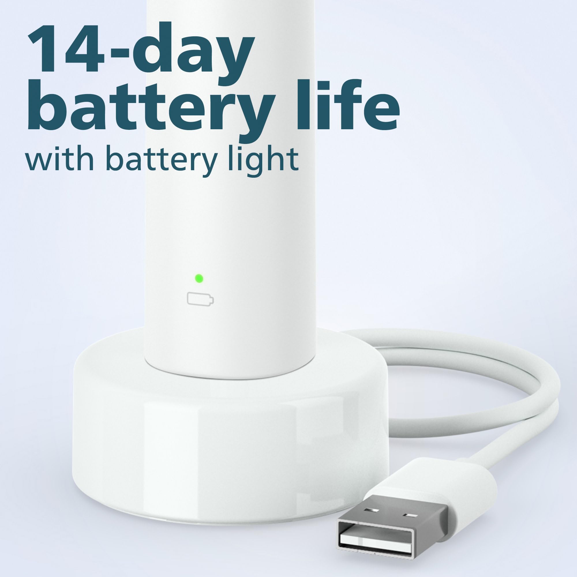 Philips Sonicare 1300 Rechargeable Electric Toothbrush, 2 Brush Head, White 🍁 All In One Marketplace Canada