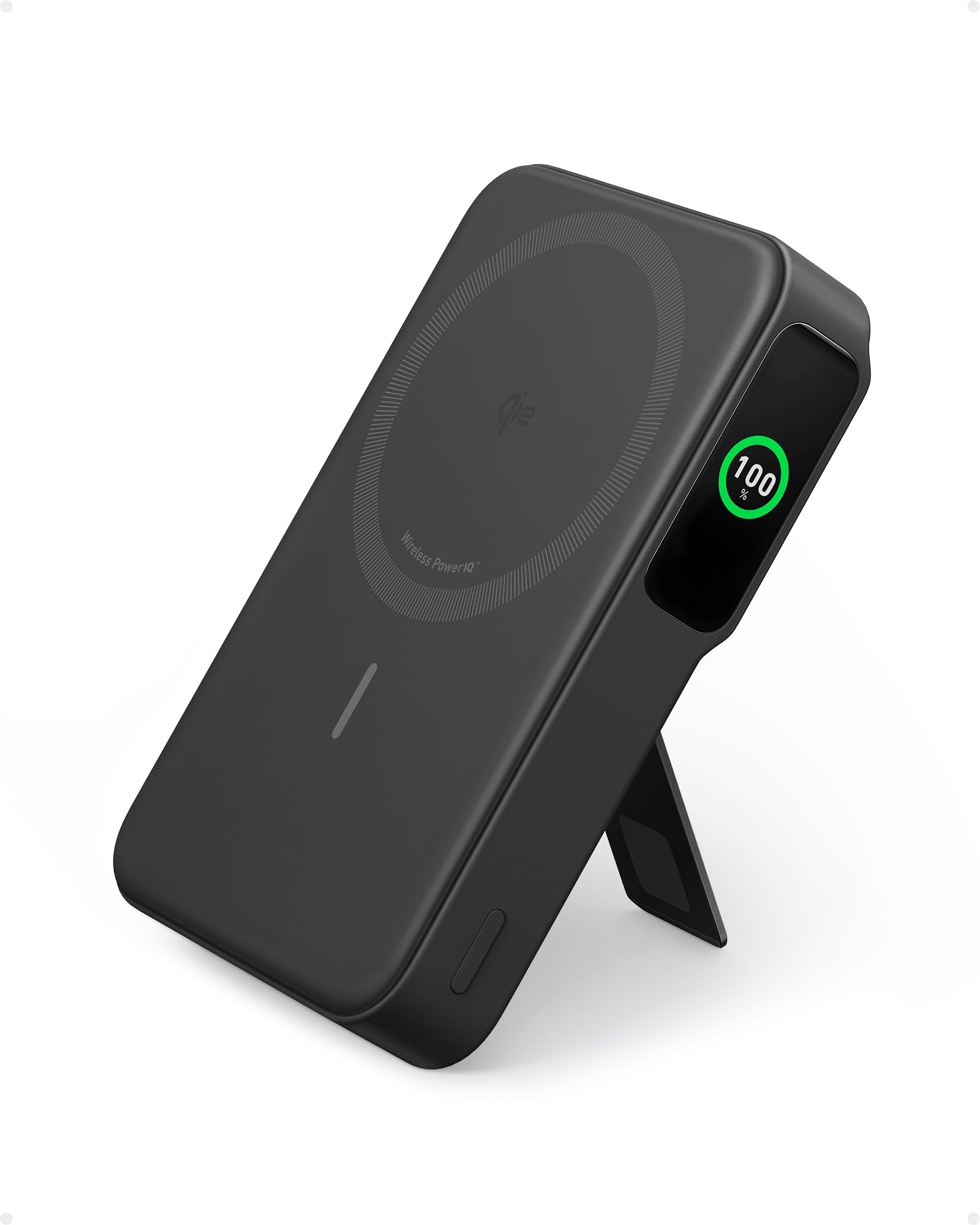 Anker MagGo Power Bank, Qi2 Certified 15W Ultra-Fast MagSafe-Compatible Portable Charger, 10,000mAh Battery Pack with Smart Display, Foldable Stand, for iPhone 17/16/15/14/13/12 (USB-C Cable Included) 🍁 All In One Marketplace Canada