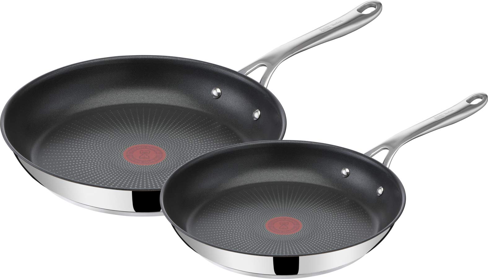 Jamie Oliver by Tefal Nonstick Coated Stainless Steel Pan Set 9.5