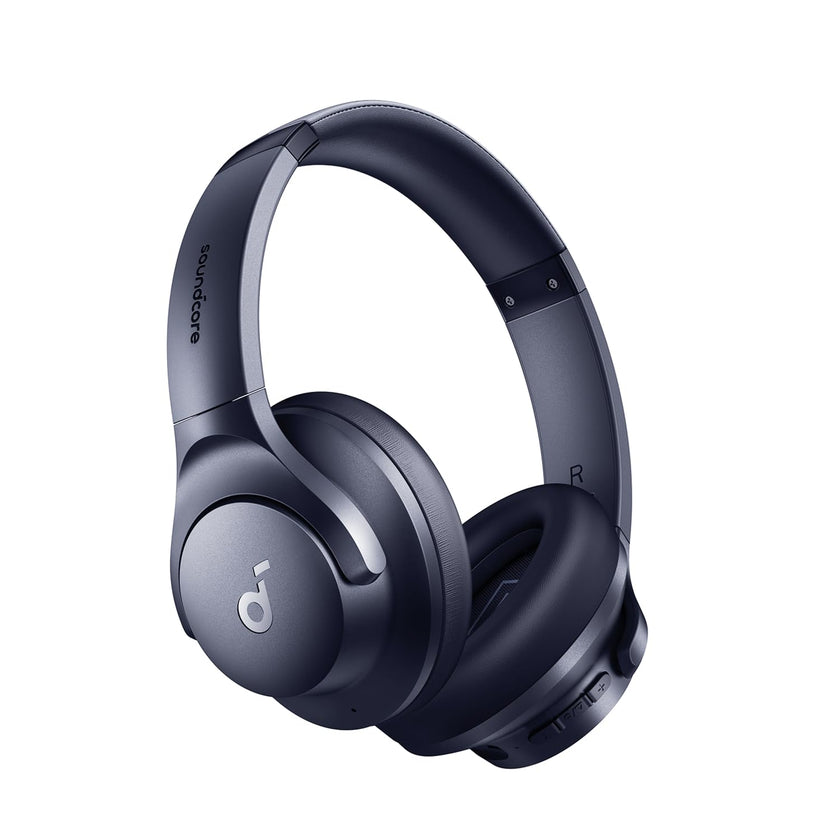 soundcore by Anker Q20i Hybrid Active Noise Cancelling Headphones, Wireless Over-Ear Bluetooth, 40H Long ANC Playtime, Hi-Res Audio, Big Bass, Customize via an App, Transparency Mode, Ideal for Travel 🍁 All In One Marketplace Canada