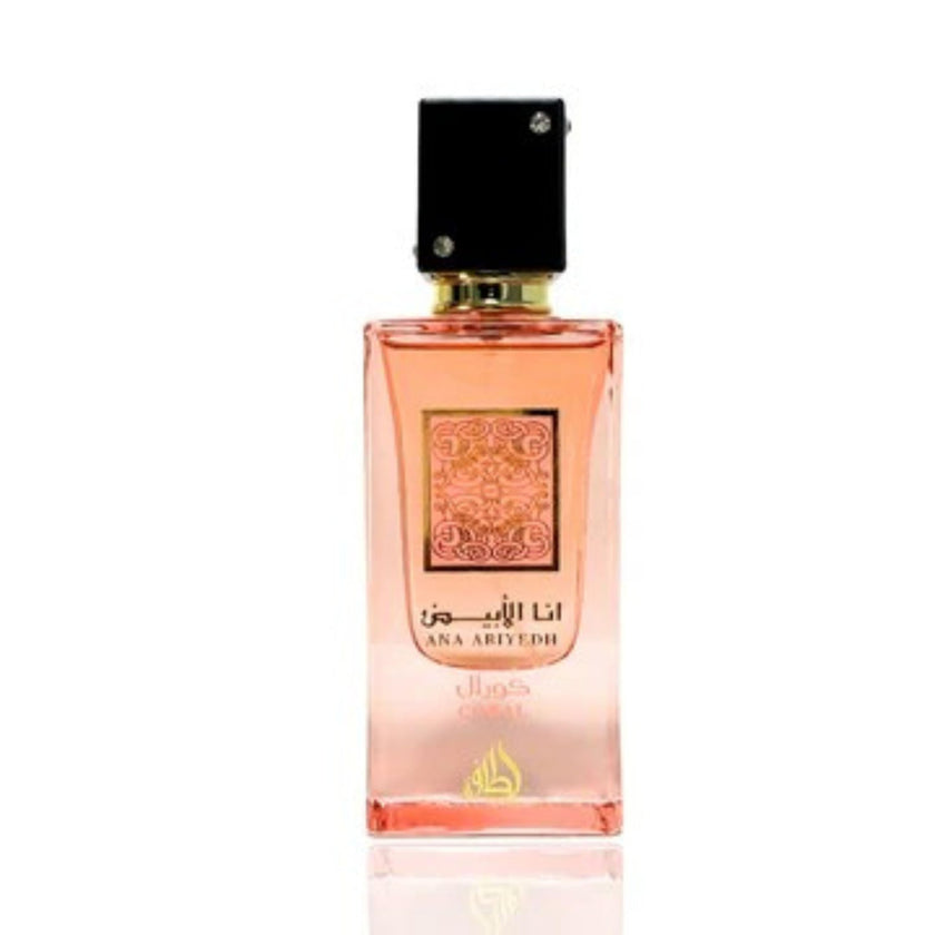 Lattafa Ana Abiyedh Coral for Unisex Eau de Parfum Spray, 2.0 Ounce / 60 ml 🍁 All In One Marketplace Canada