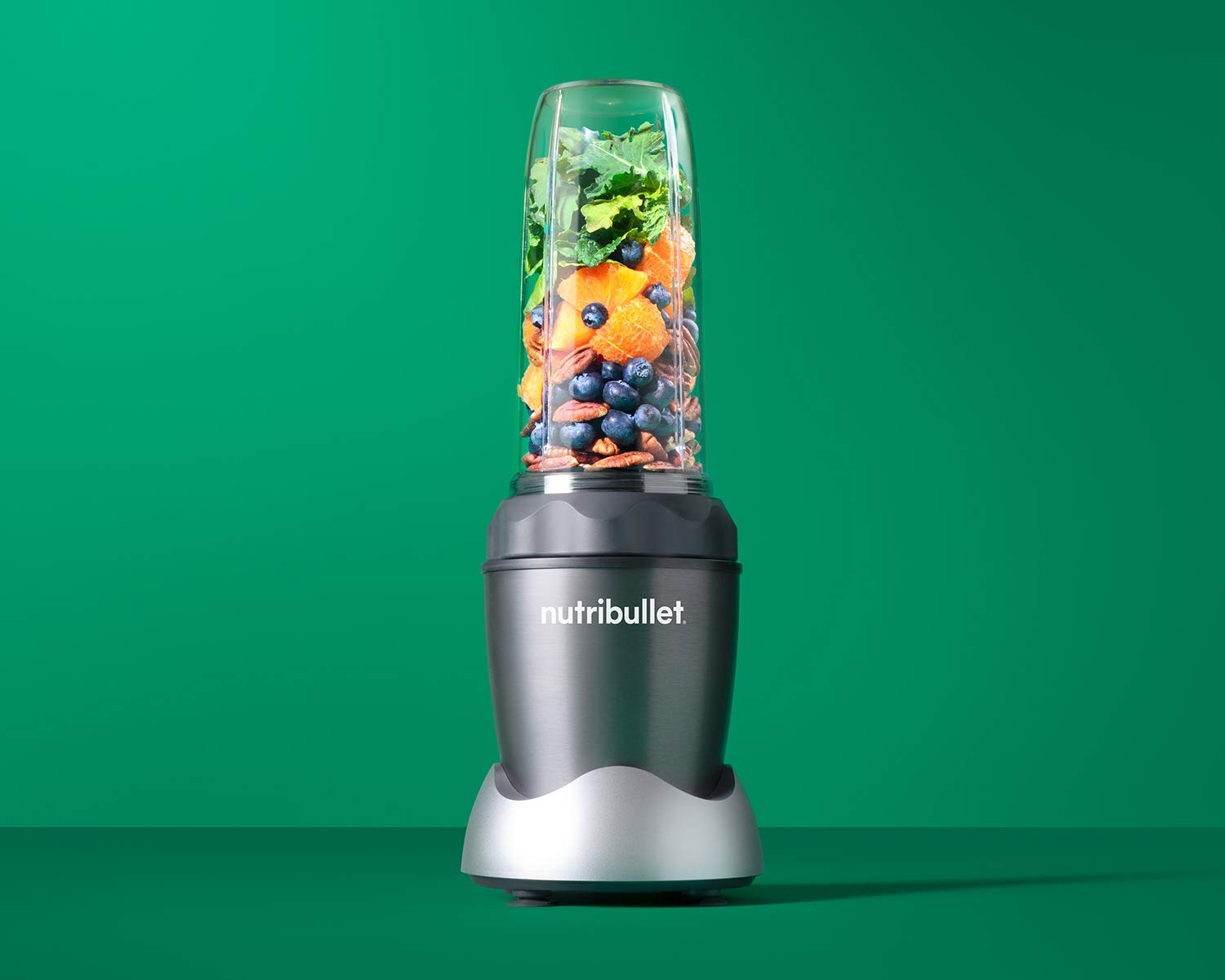 Nutri Bullet NB50100C Pro 1000 Single Serve Blender (1000W) 7-Piece Set, Dark Gray/Light Gray Skirt 🍁 All In One Marketplace Canada